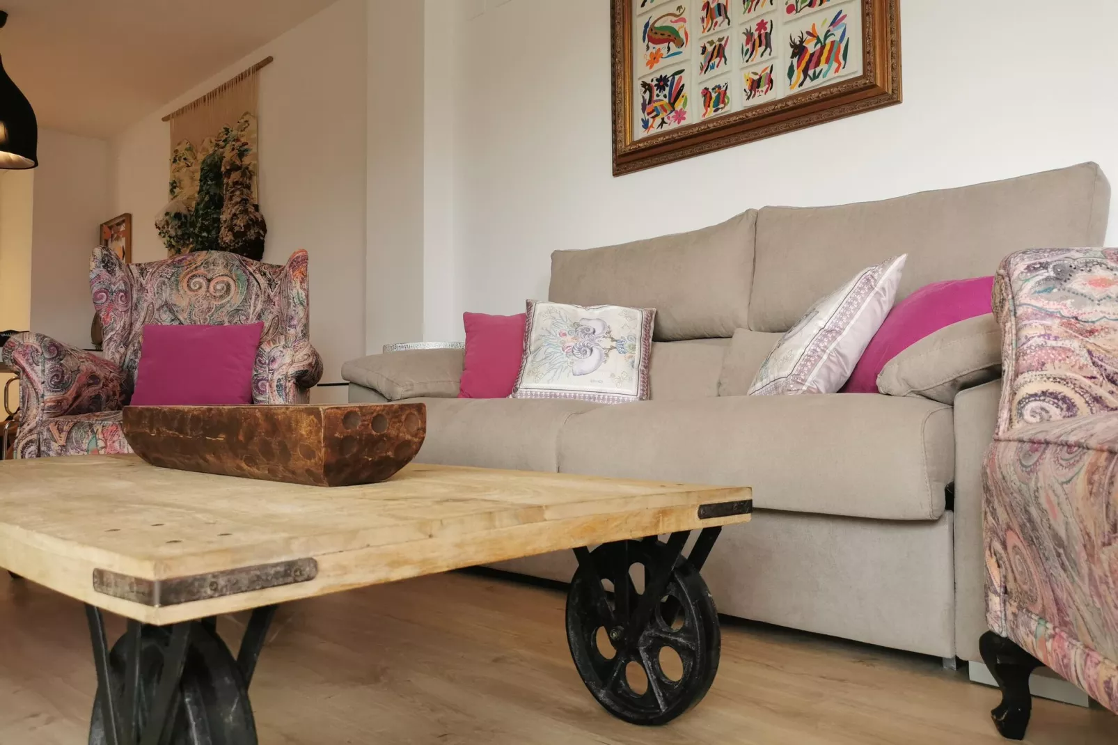 Apartamento Playa Granada Mar de Astrid-Living room