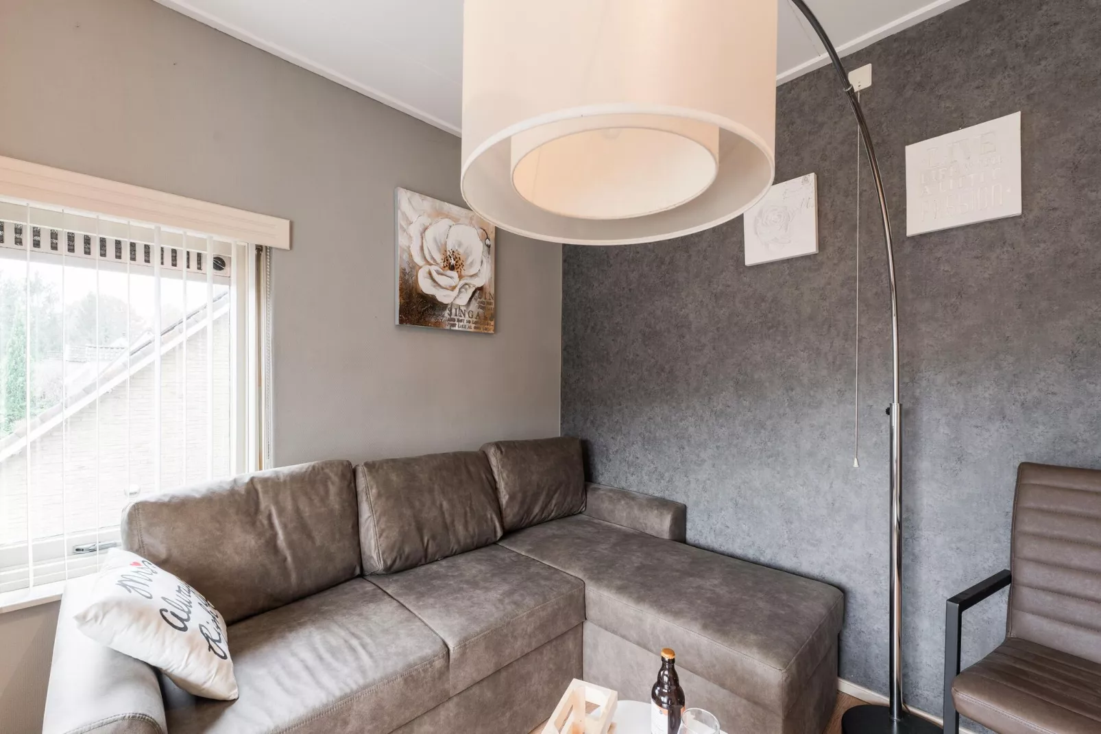 Vakantiewoning Hoevendeel-Wohnzimmer
