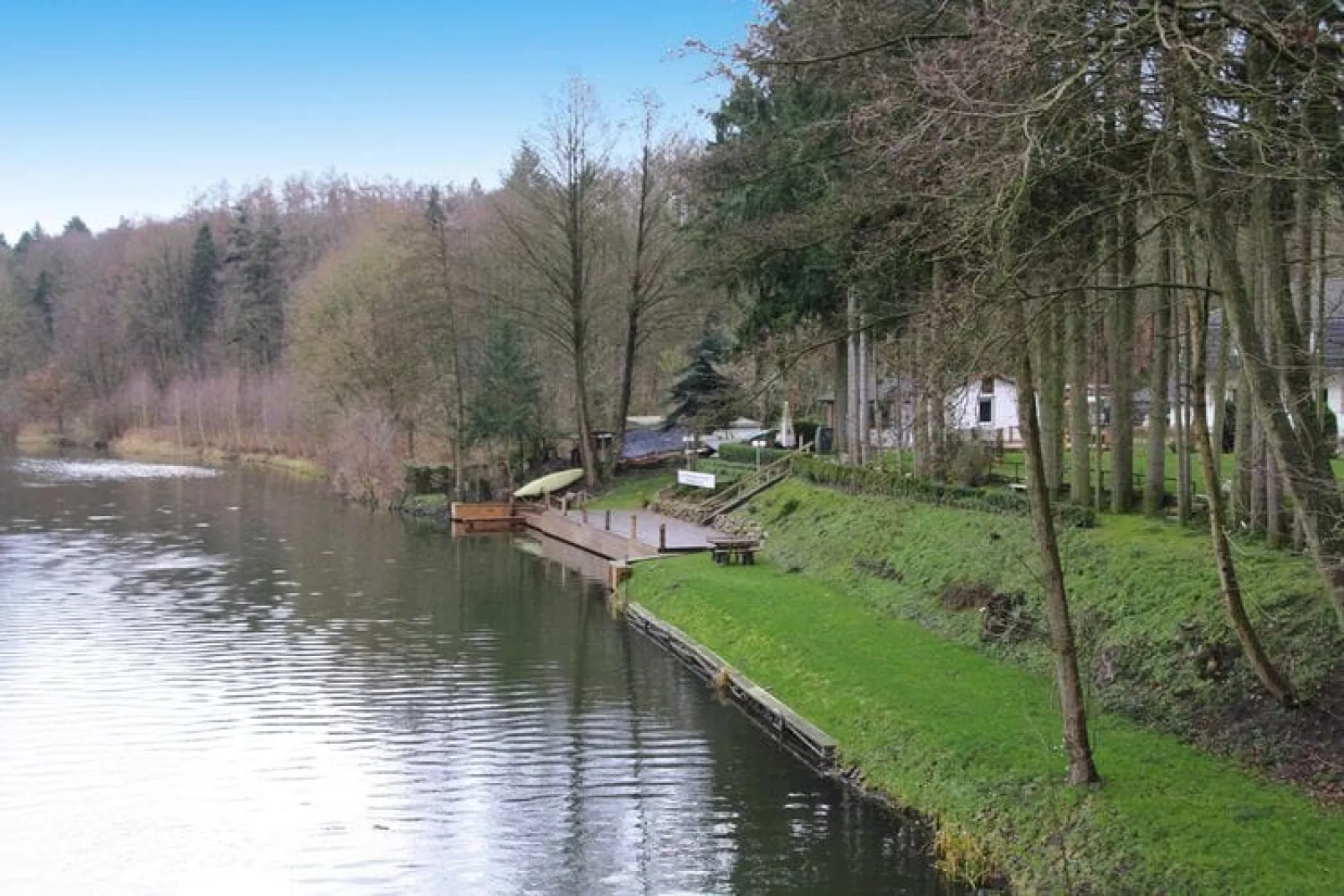 Ferienhaus Vieting direkt am Eldeufer in Parchim-Water view
