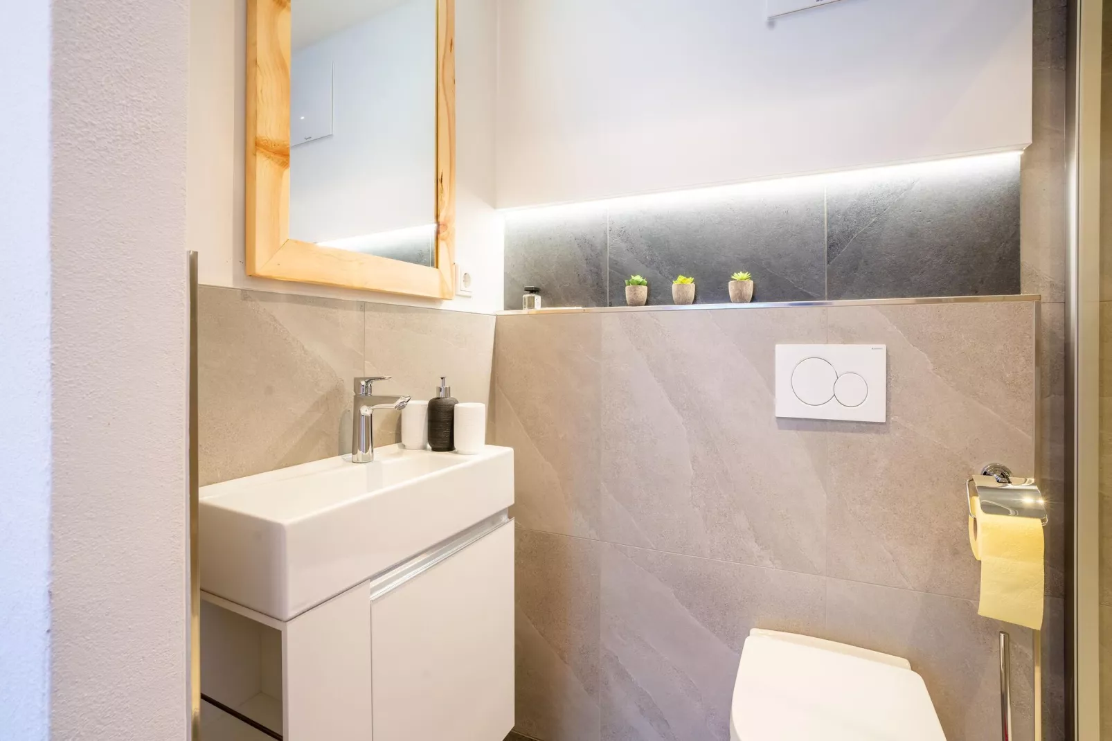 Apartment Hollaus-Badezimmer