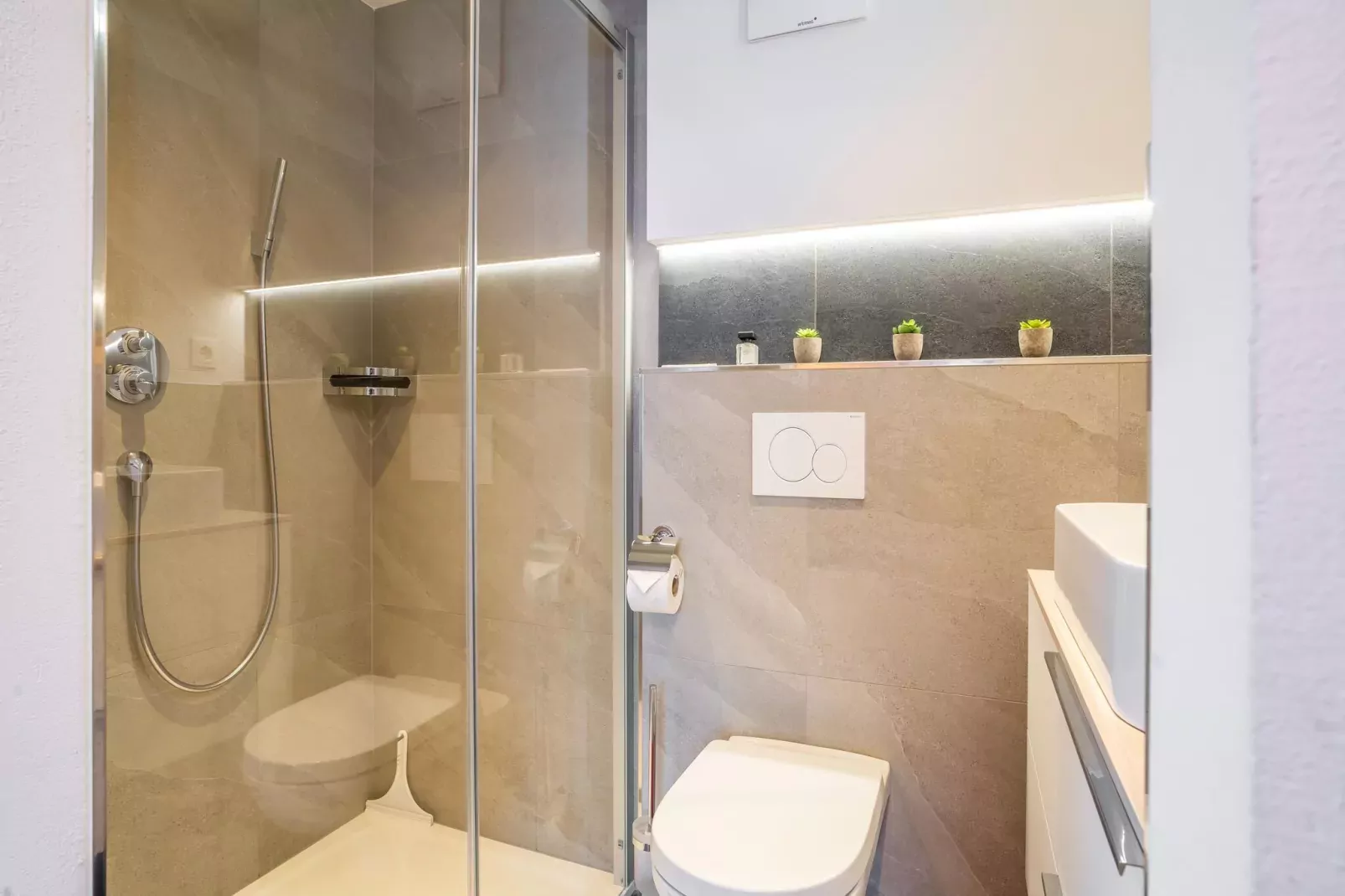 Apartment Hollaus-Badezimmer