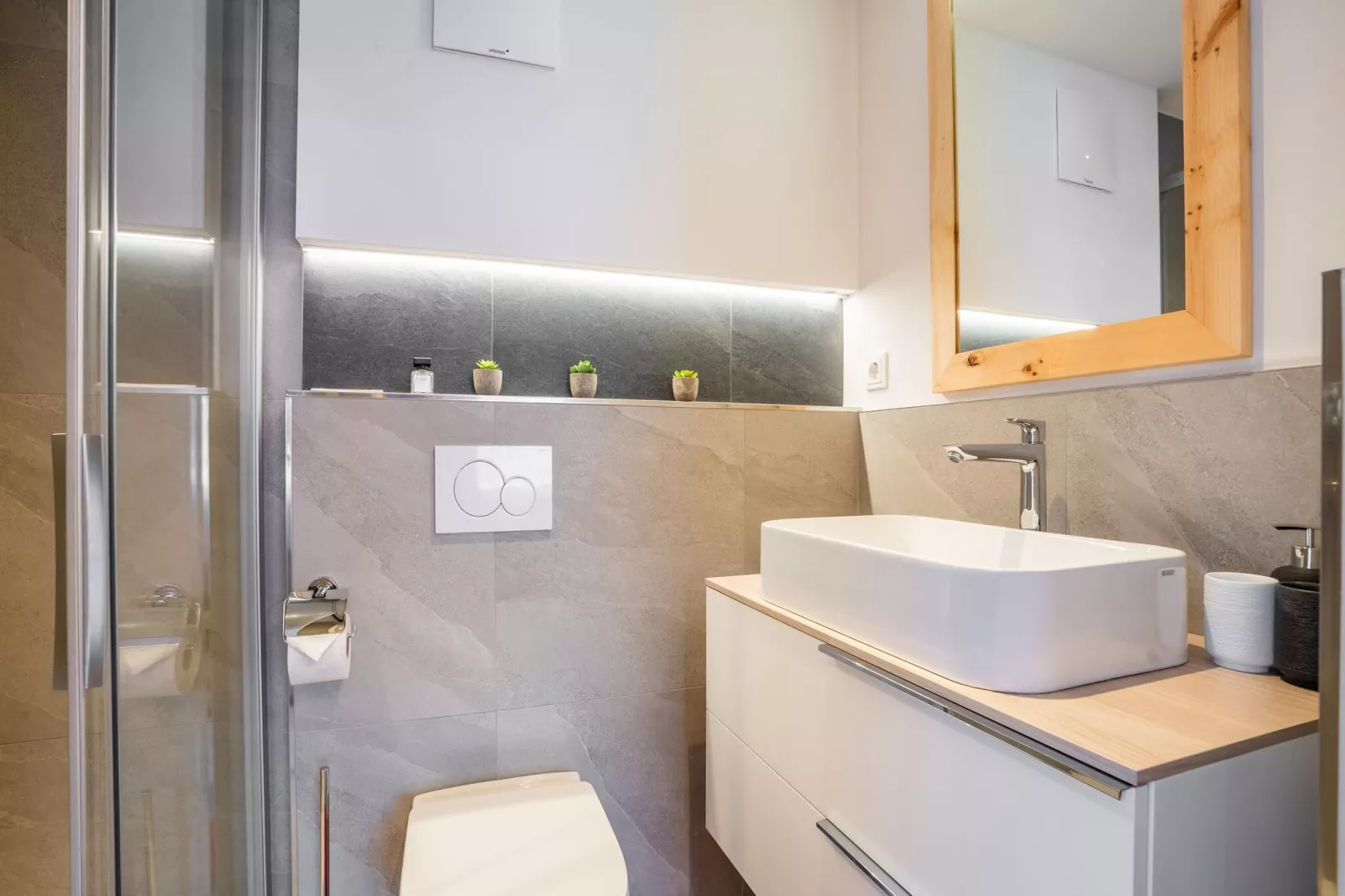 Apartment Hollaus-Badezimmer