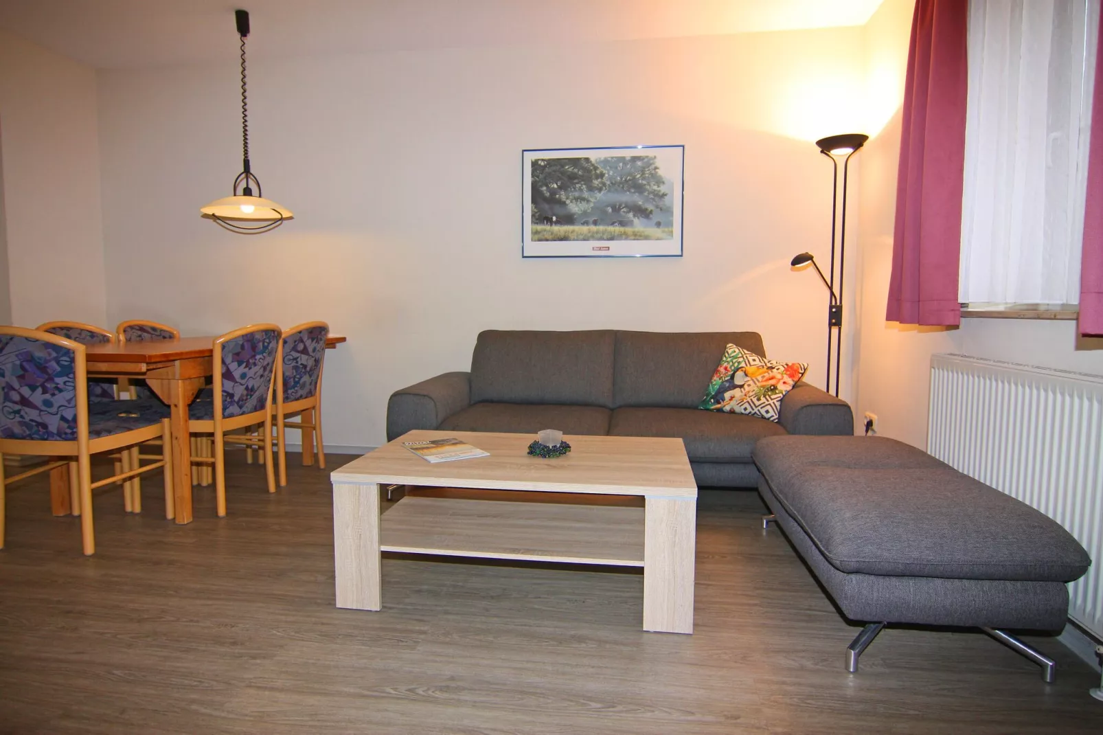 3-Raum-App 65 qm Typ A 4 1 OG-Living room