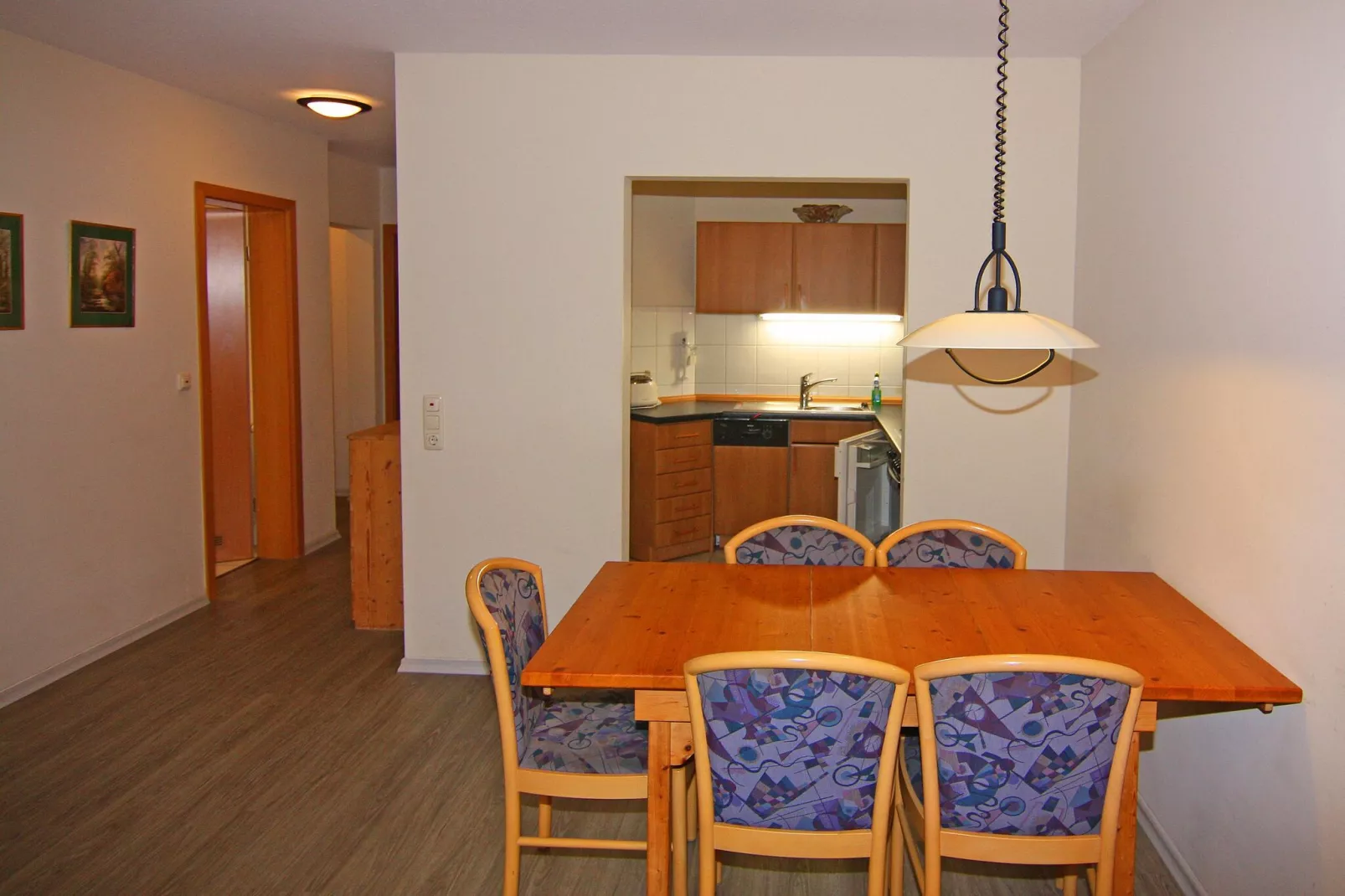 3-Raum-App 65 qm Typ A 4 1 OG-Dining room