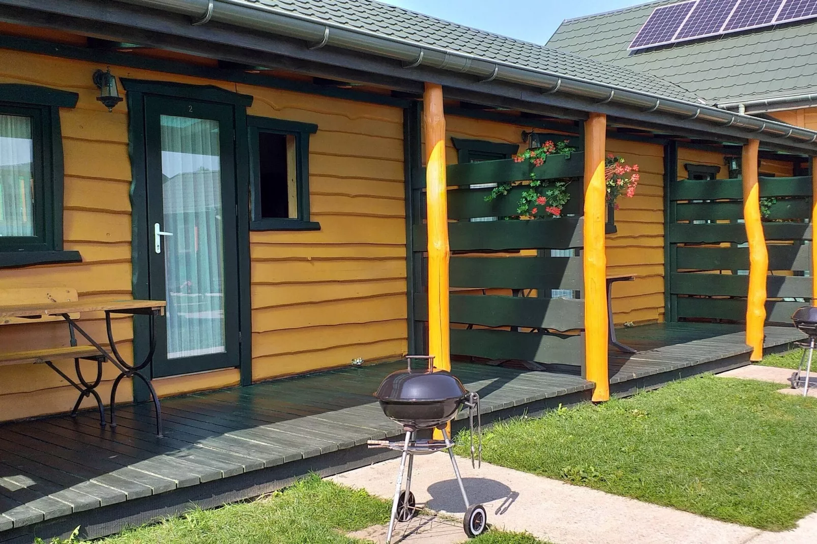Domki wakacyjne Sarbinowo-Exterior summer