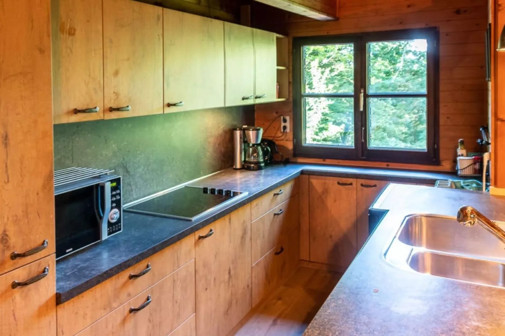 Blue Wood-Kitchen