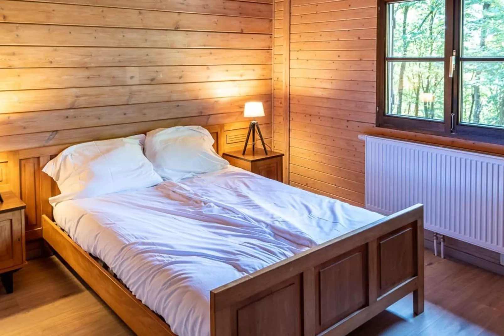 Blue Wood-Bedroom