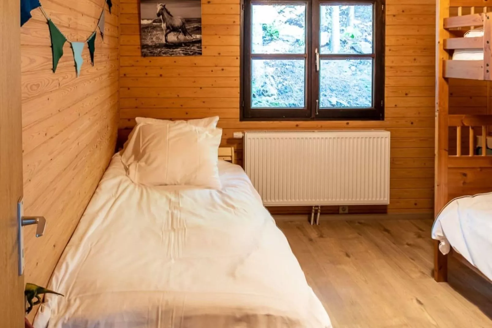 Blue Wood-Bedroom