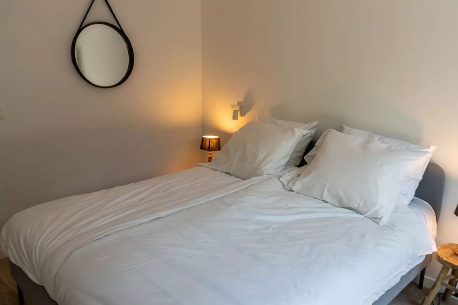 Blue Wood-Bedroom