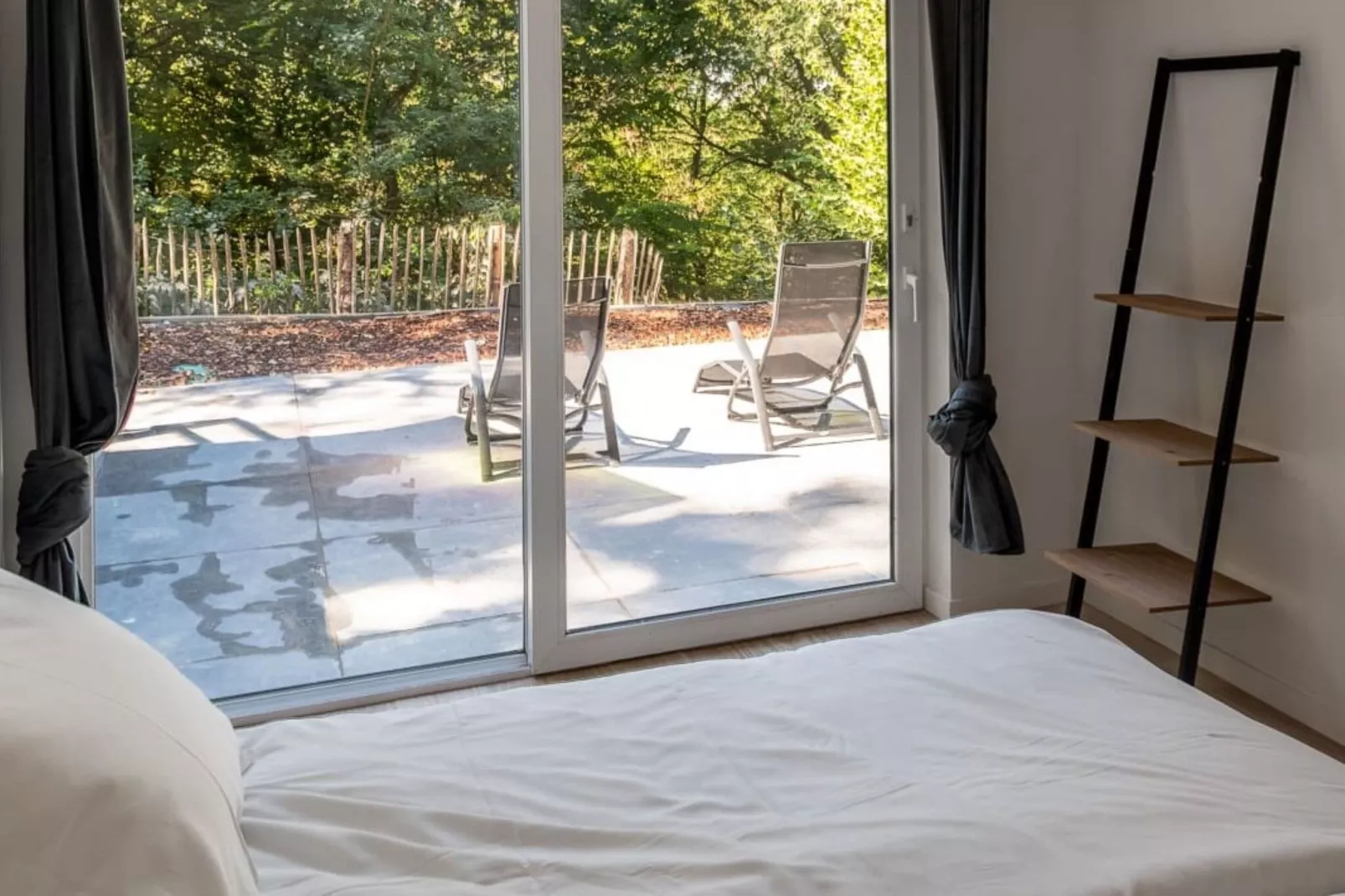 Blue Wood-Bedroom