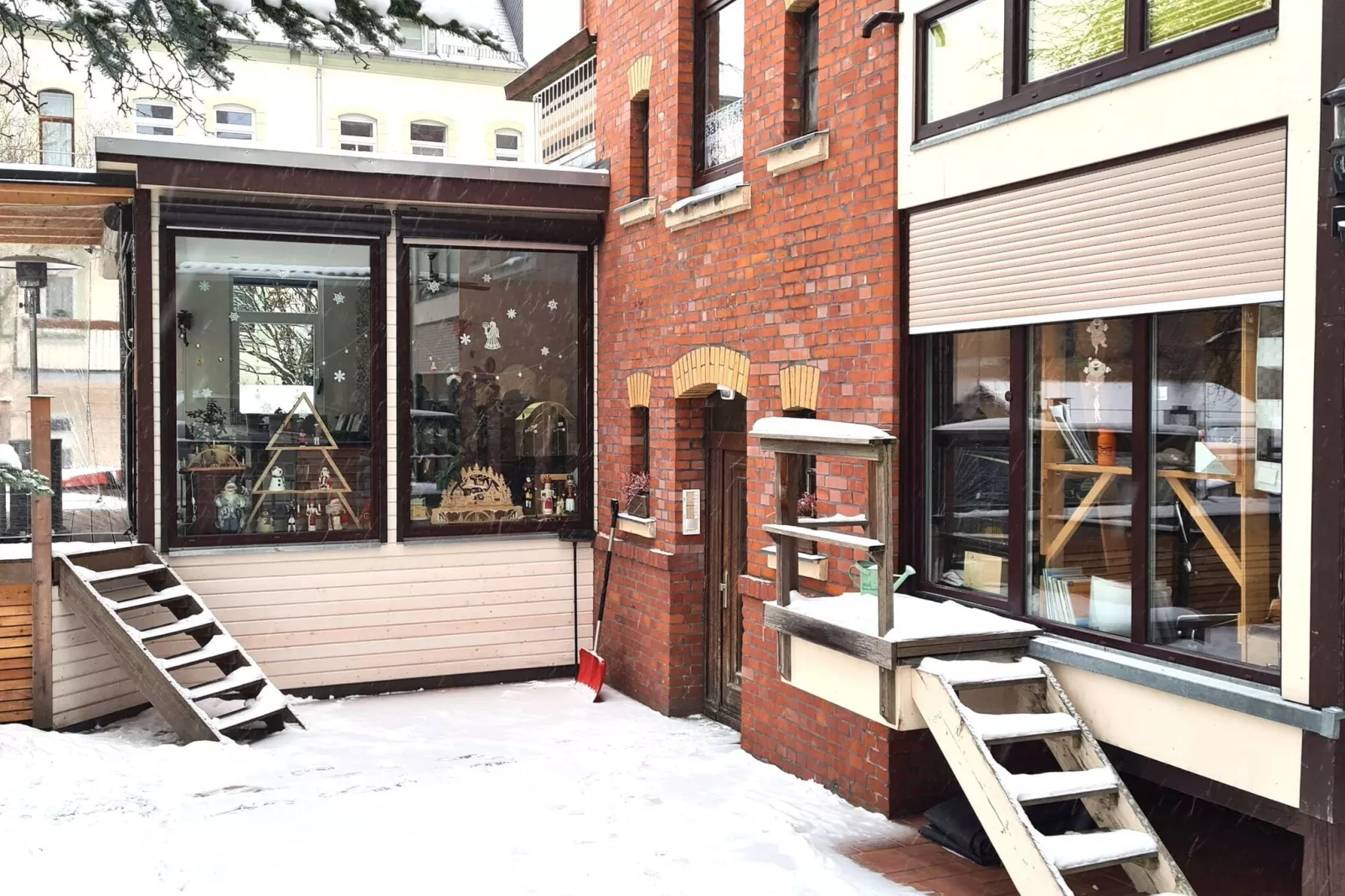 Ferienwohnung Goller im Vogtland/Sachsen-Exterior winter