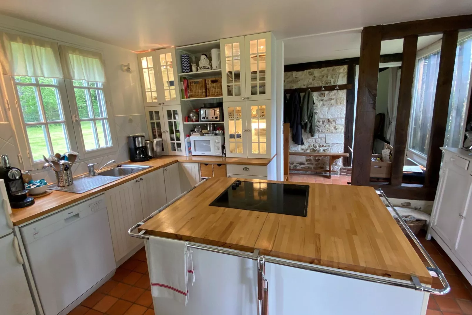 Property in Le Mesnil sur Blangy-Kitchen
