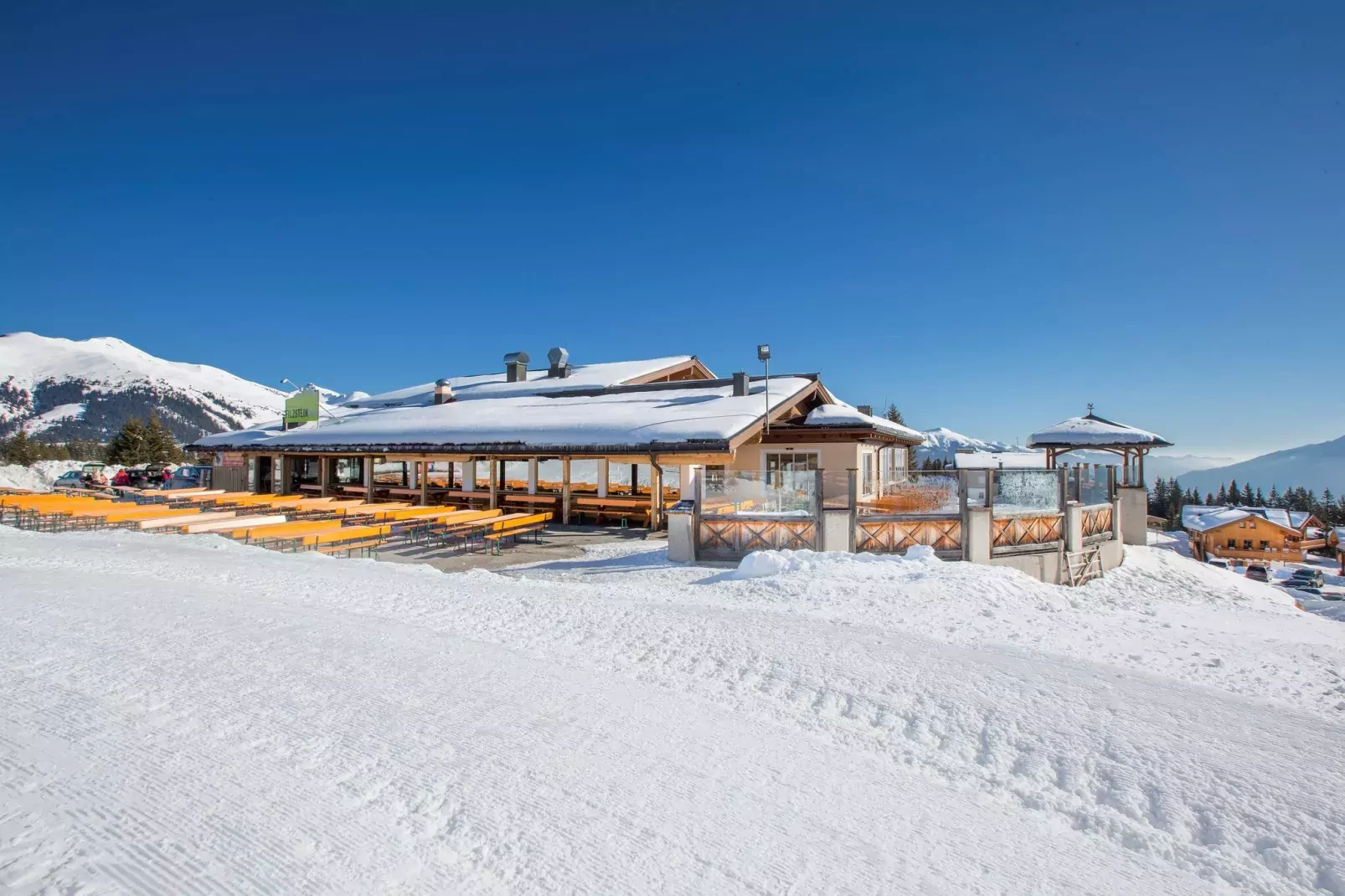 Apartments Filzsteinalm-Exterior winter