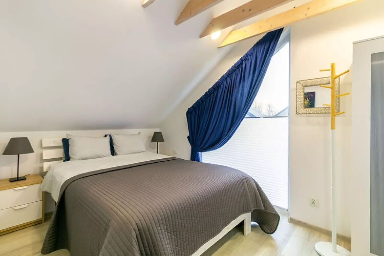 Domek Idealny 54 m2 Niechorze-Bedroom