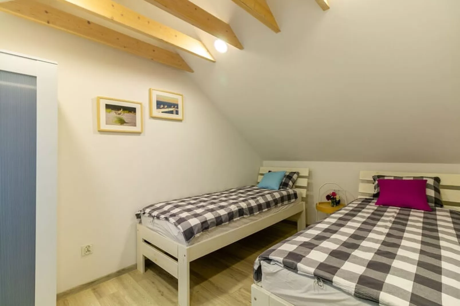 Domek Idealny 54 m2 Niechorze-Bedroom