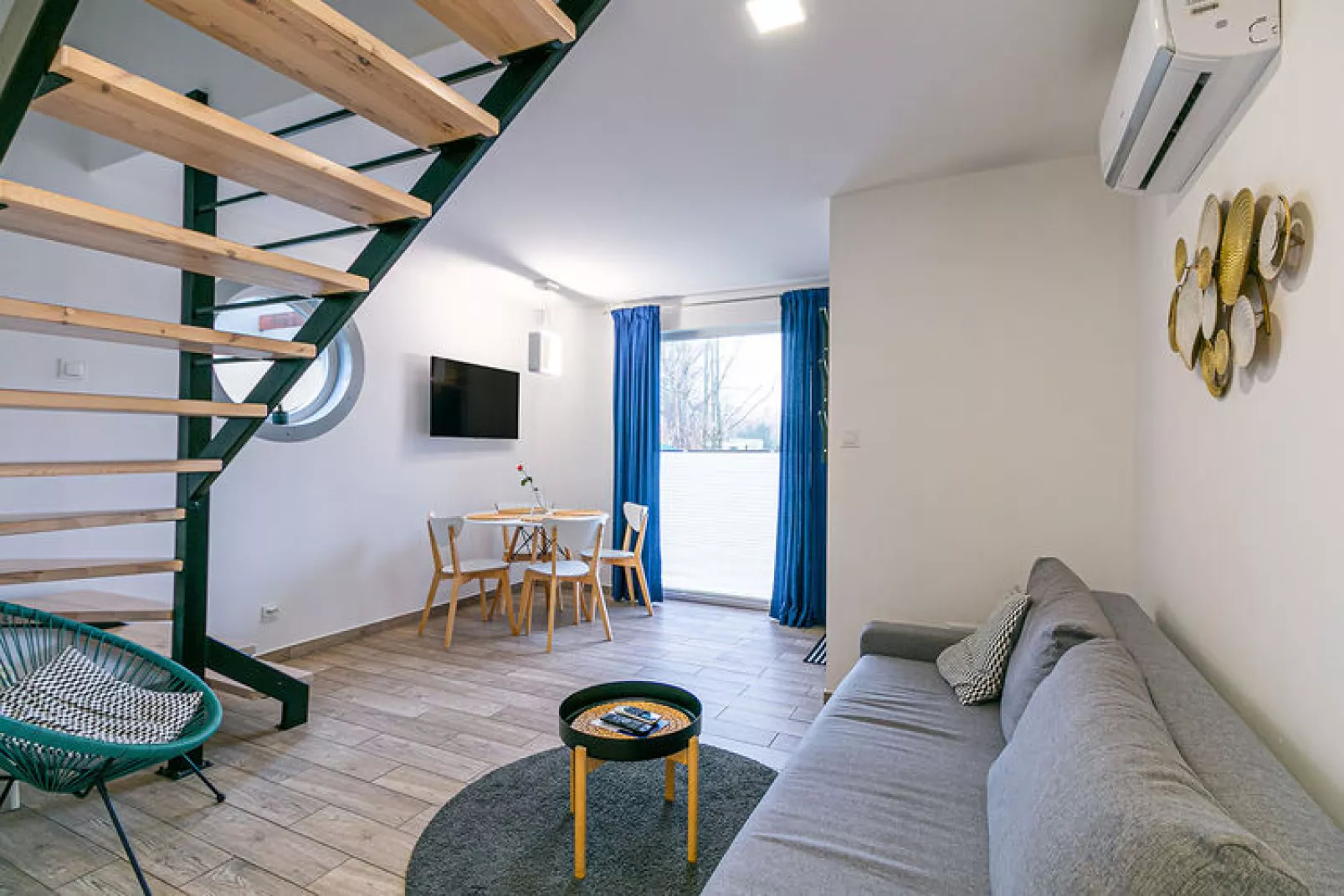 Domek Komfortowy 70 m2 Niechorze-Living room