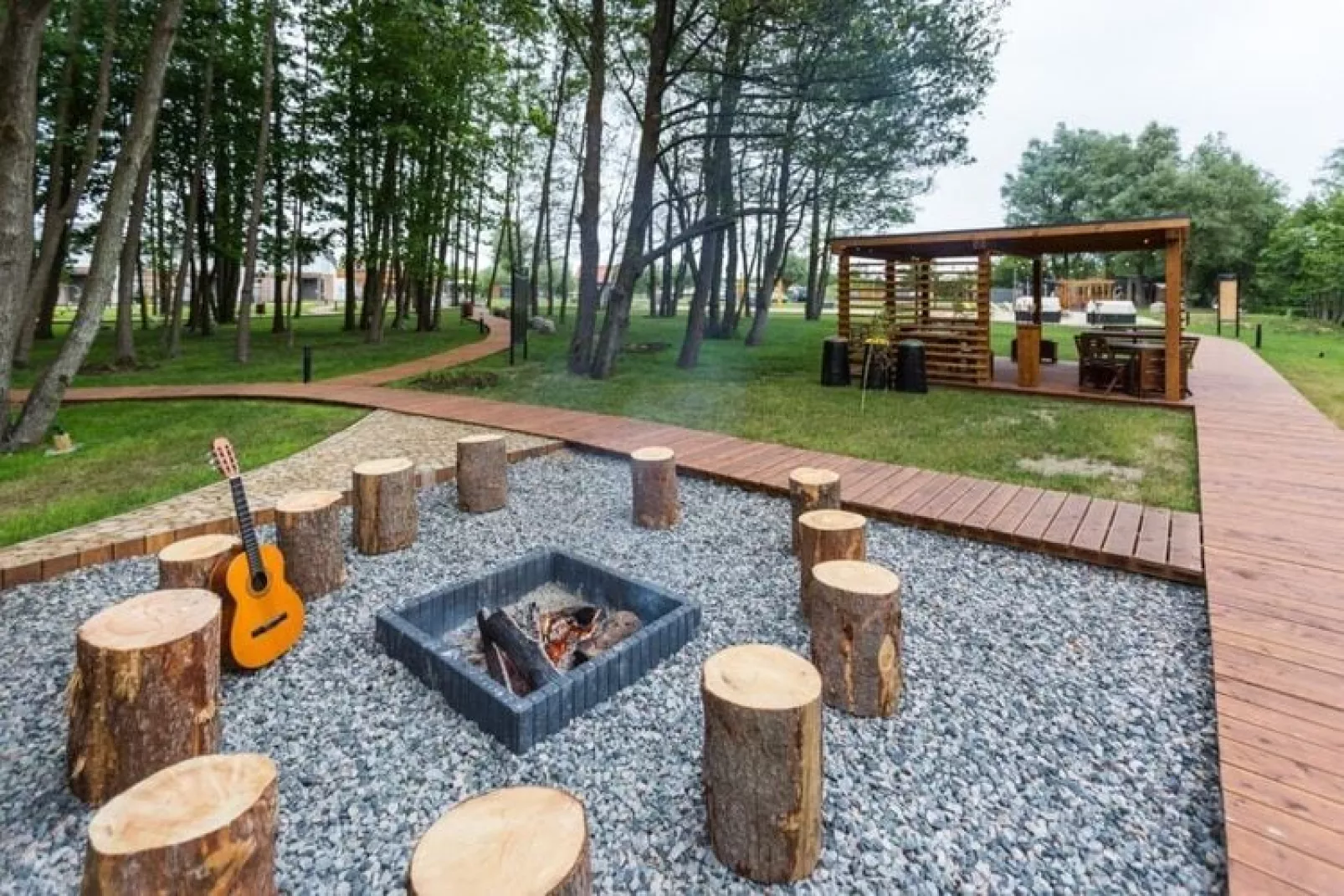 Domek Komfortowy 70 m2 Niechorze-Gardens summer