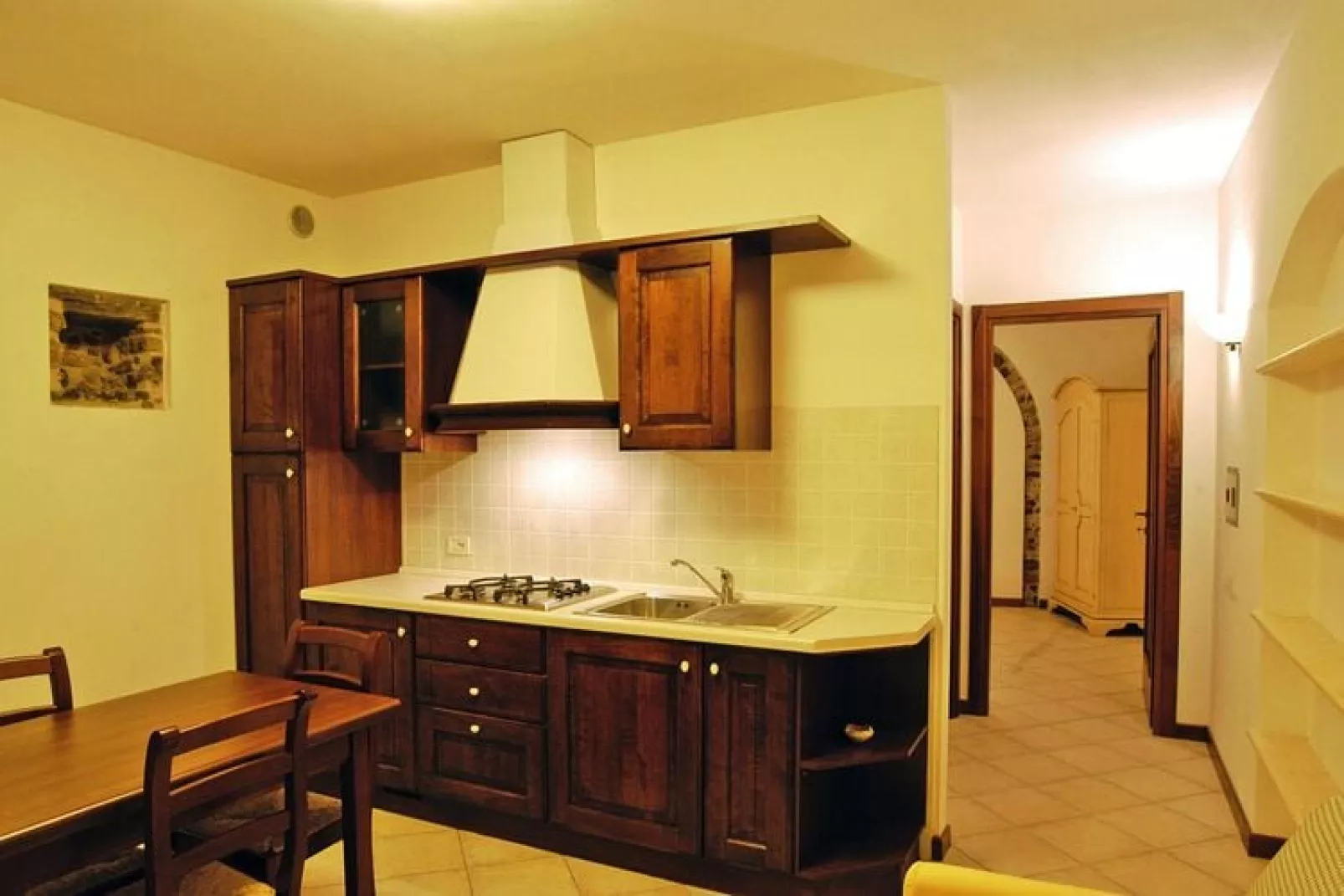 Residence Casale Pegol Tignale mono 3 Il Nido-mono 3 Il Nido-Kitchen