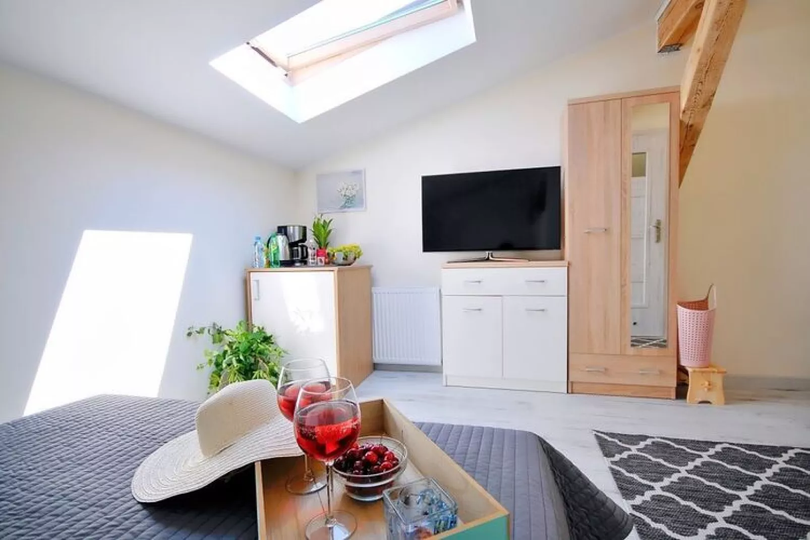 Studio 2-osobowe nr 4 20 m2 na poddaszu Ustronie Morskie-Indoor
