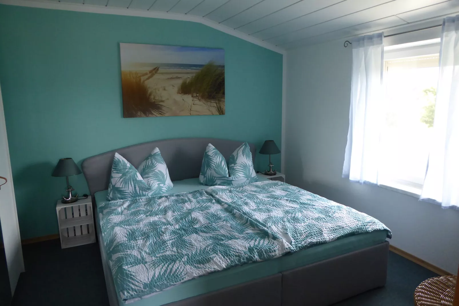 Ferienwohnung mit Fernblick-Terrasse-Bedroom