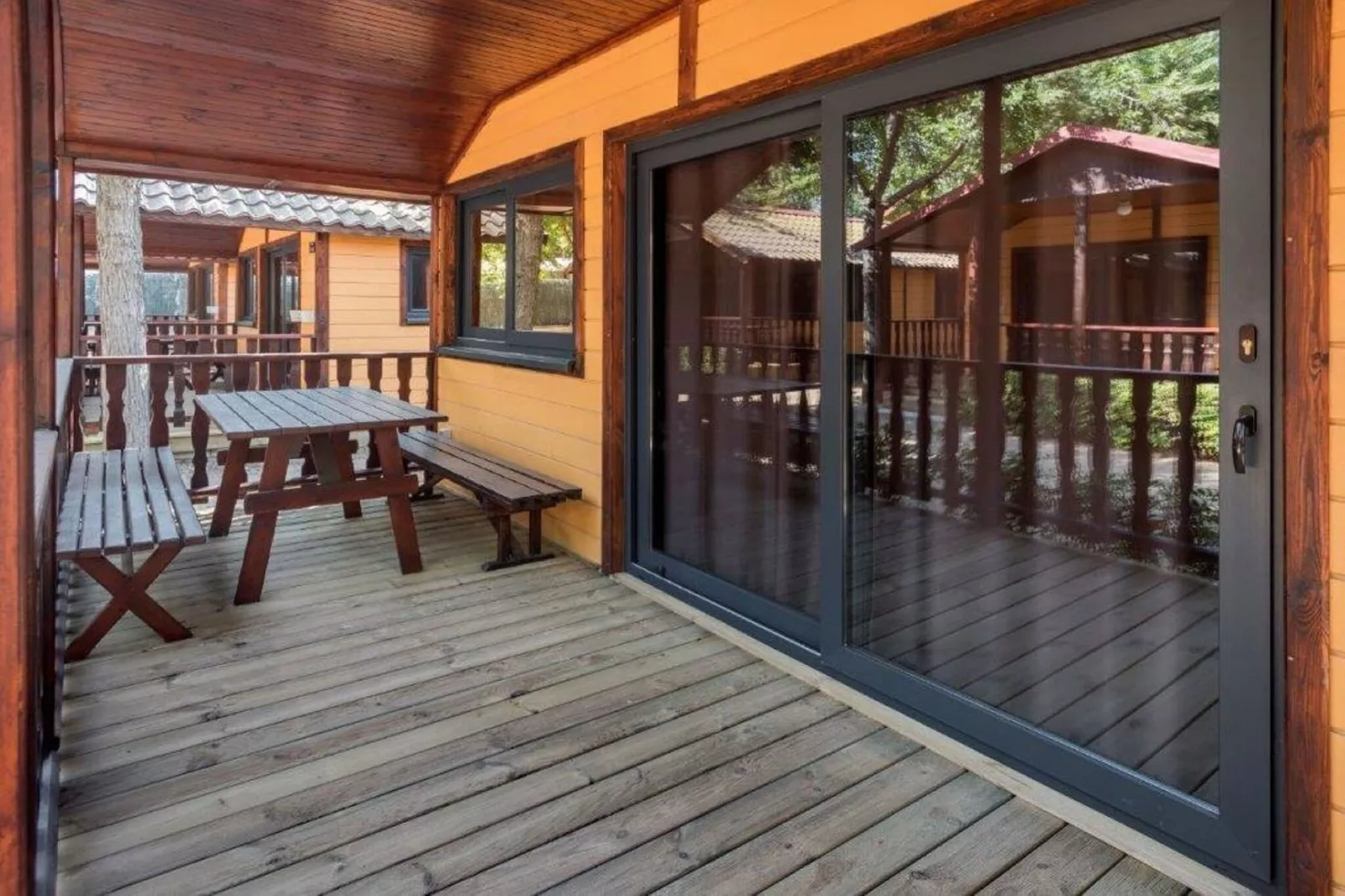 Camping Solmar - XALET-Terrace balcony