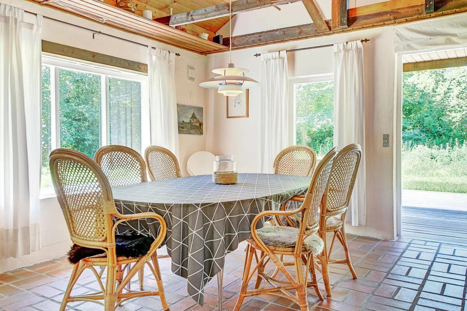 6 Personen Ferienhaus in Aakirkeby-By Traum-Innenbereich