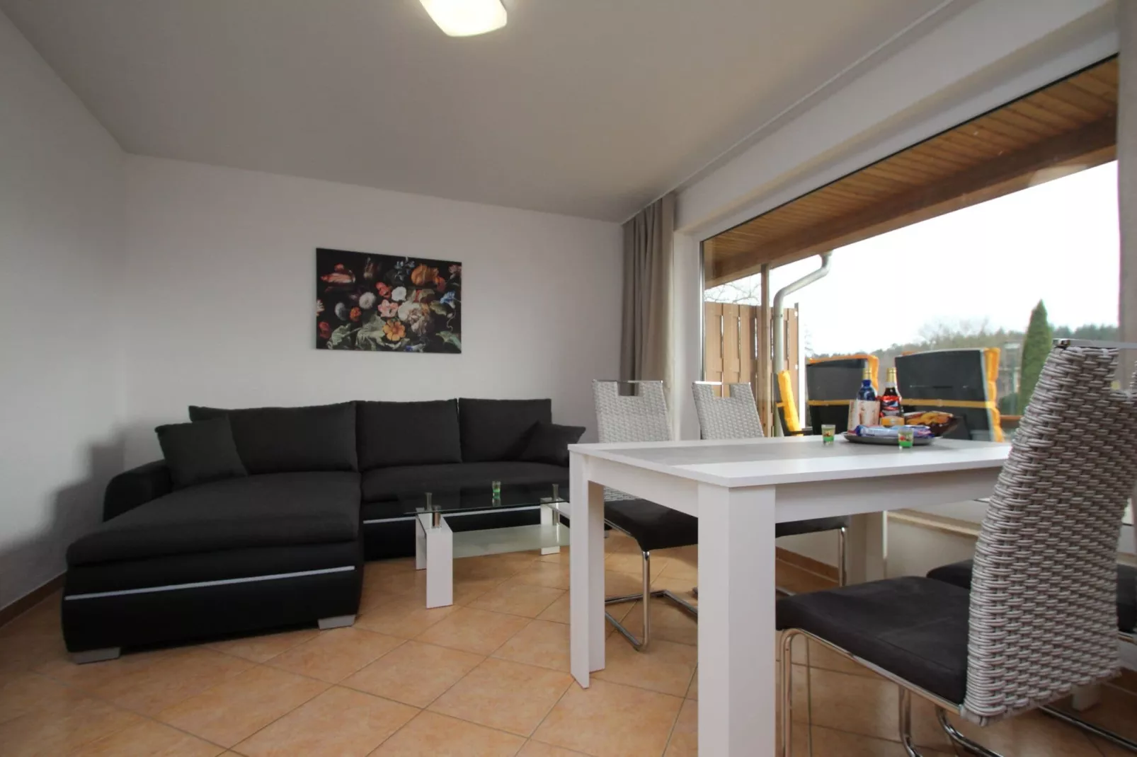 Reihenbungalow Nr 11 / Belegung 1-2 Personen-Dining room