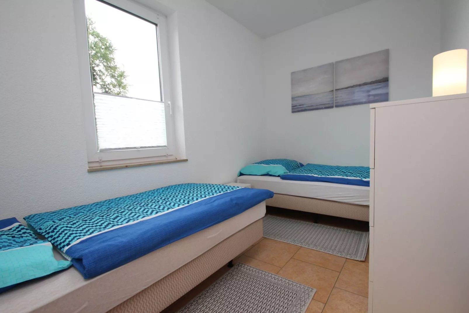 Reihenbungalow Nr 11 / Belegung 1-2 Personen-Bedroom