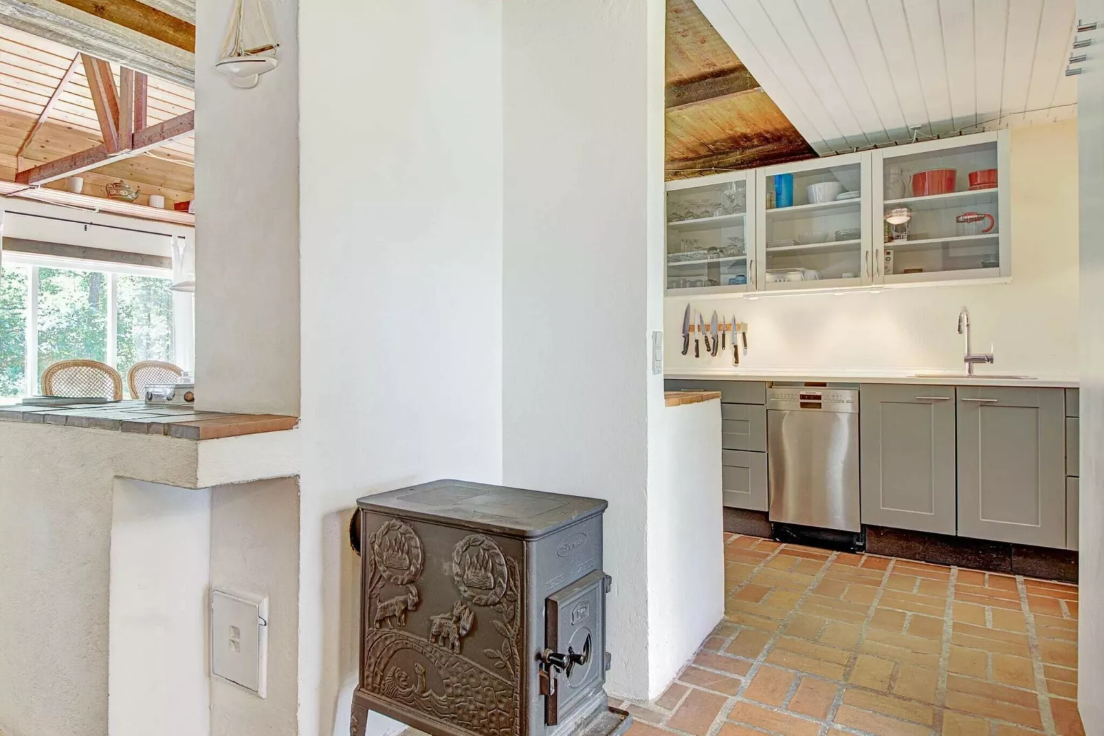 6 Personen Ferienhaus in Aakirkeby-By Traum-Innenbereich