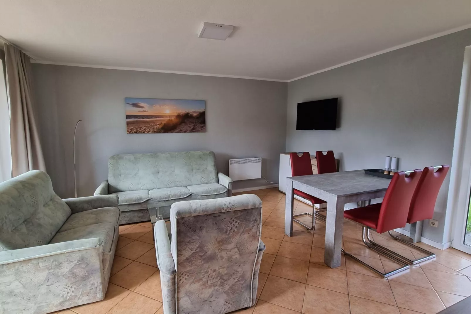 Reihenbungalow Nr 5 / Belegung 4 Personen-Living room