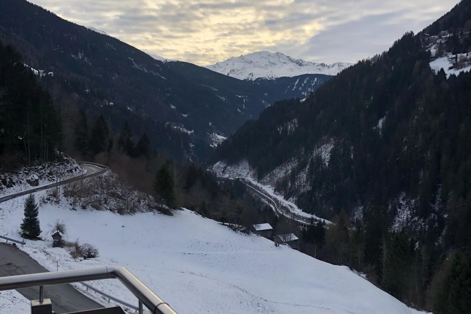 Bergappartement Schernthaner Tobadill-View winter