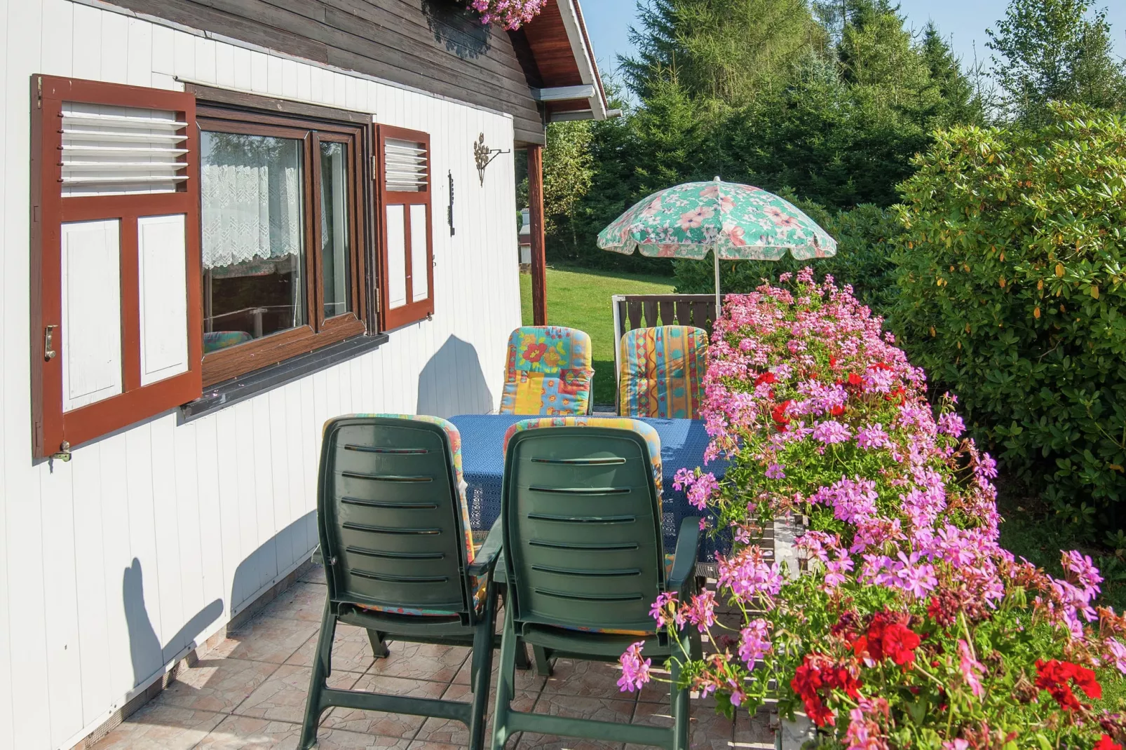 Thüringer Ferienhäuschen-Terrace balcony