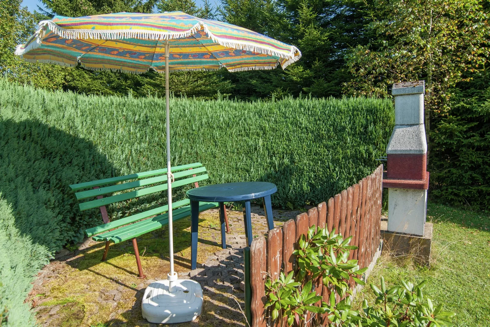 Thüringer Ferienhäuschen-Terrace balcony