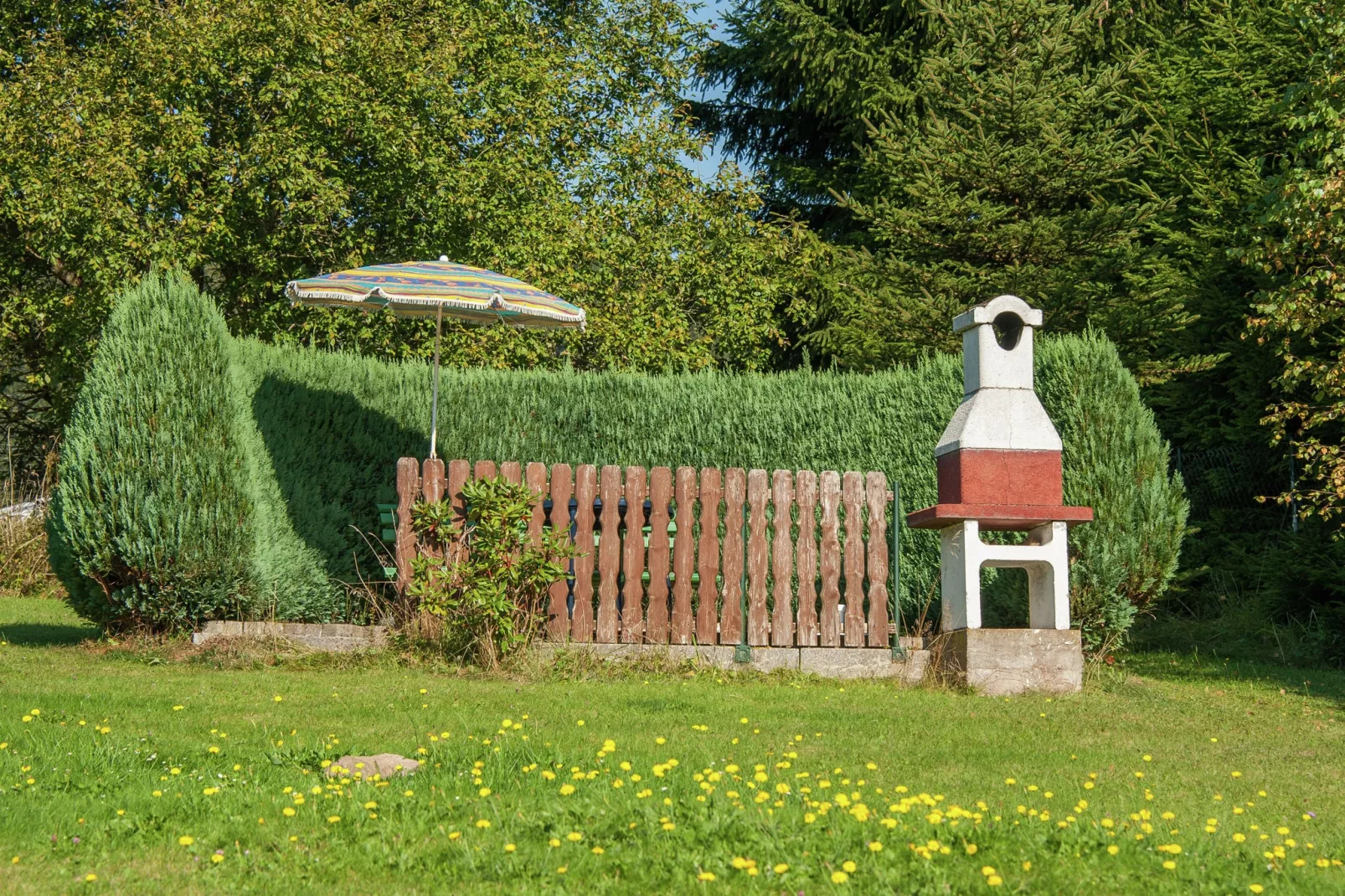 Thüringer Ferienhäuschen-Gardens summer