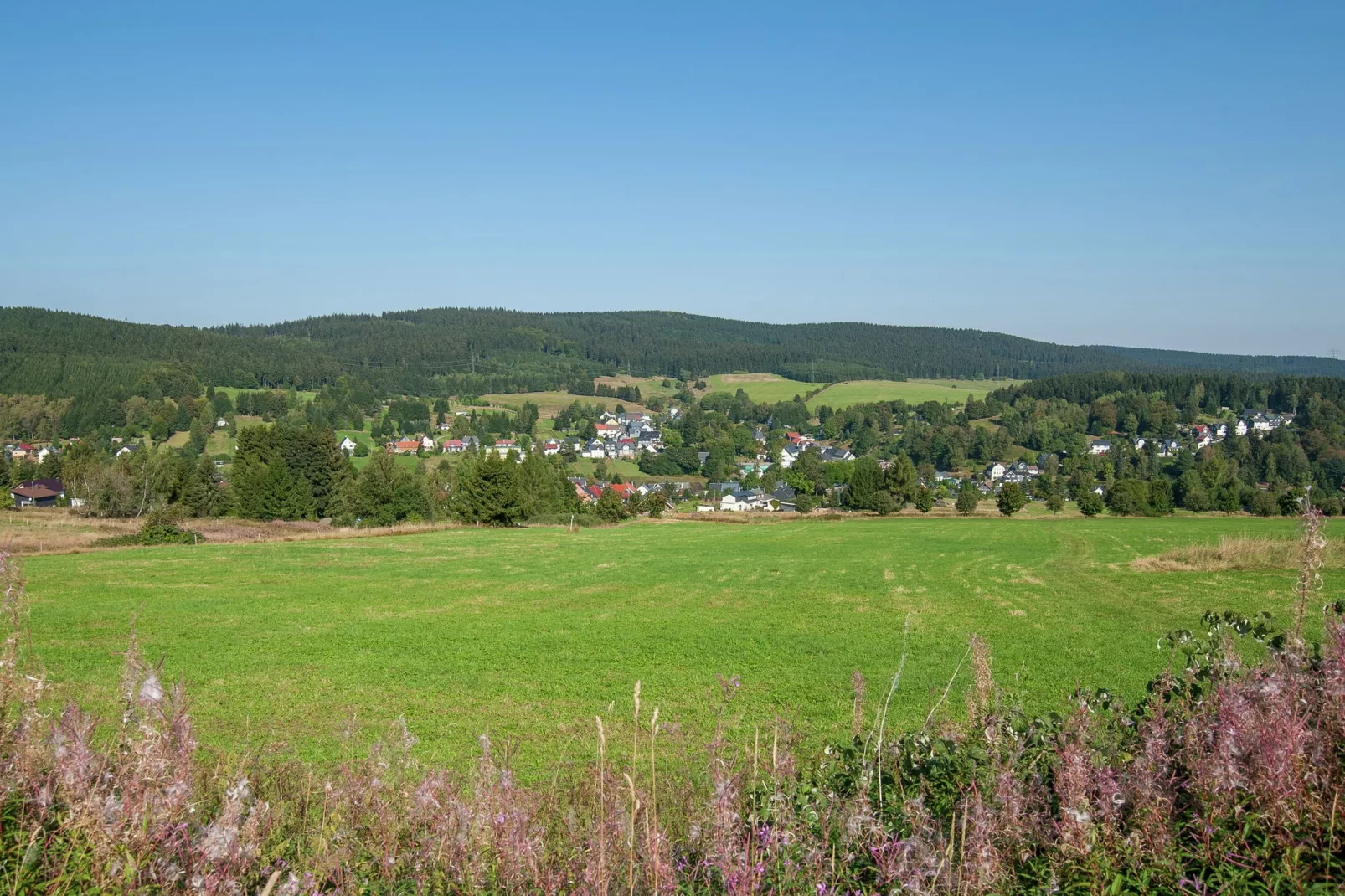 Thüringer Ferienhäuschen-Areas summer 1km