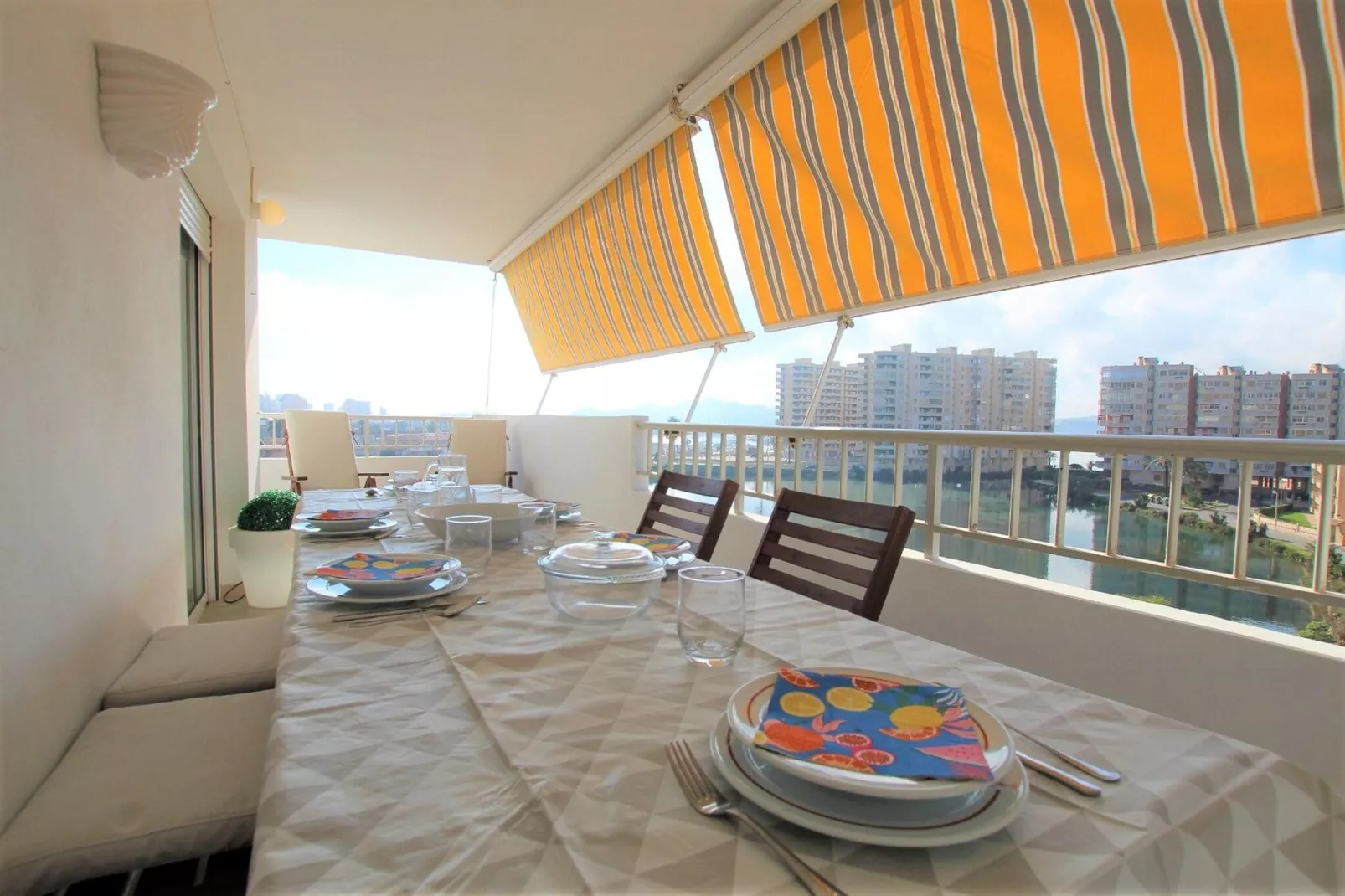 Apartamento Gola Beach La Manga-Terrace balcony