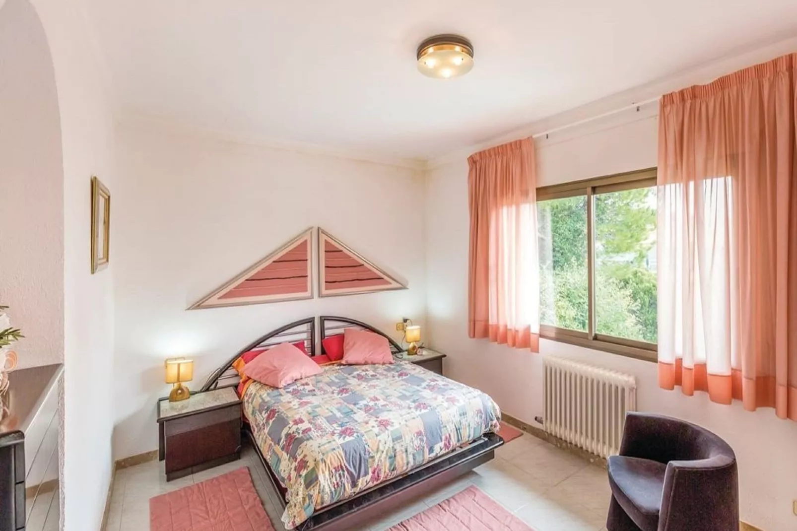 Casa con piscina y jardín L'Escala-Schlafzimmer