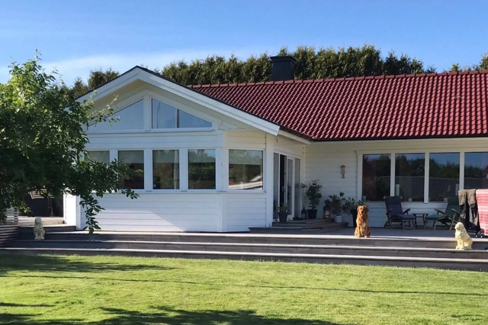 6 Personen Ferienhaus in STORAHÖGA-By Traum-Außenbereich