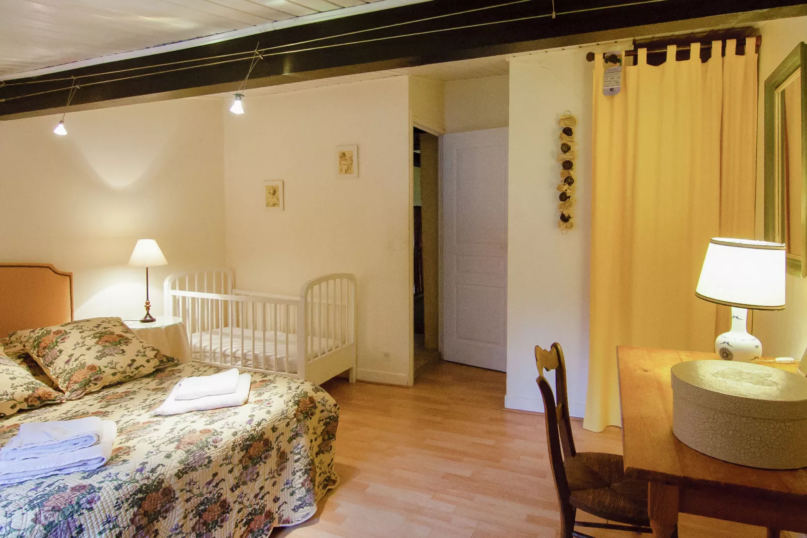 Métairie du Vignaud 12P-Bedroom