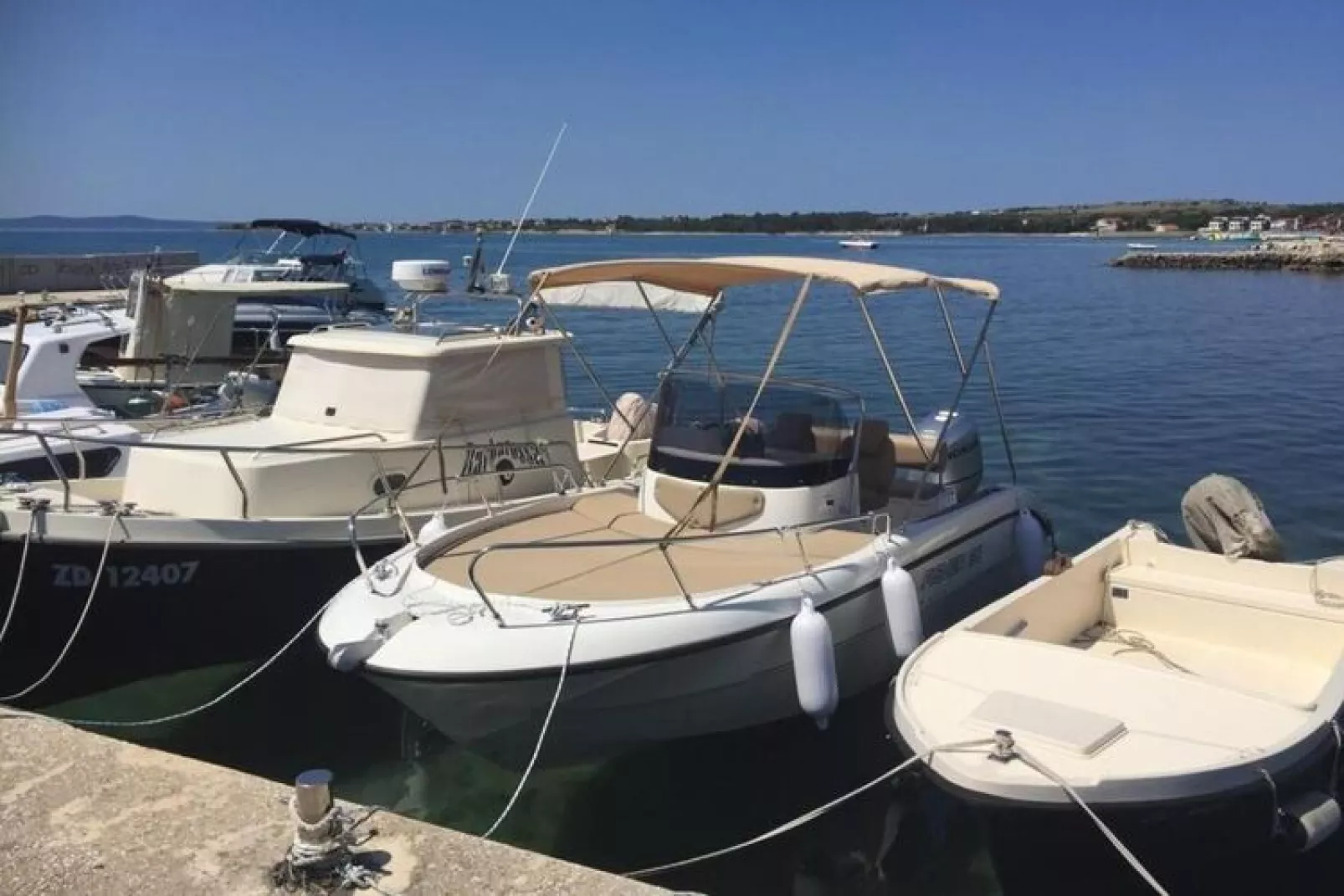 Holiday flat Marino, Vir-A4+1, ca. 65 qm, für 5 Pers.-Water view
