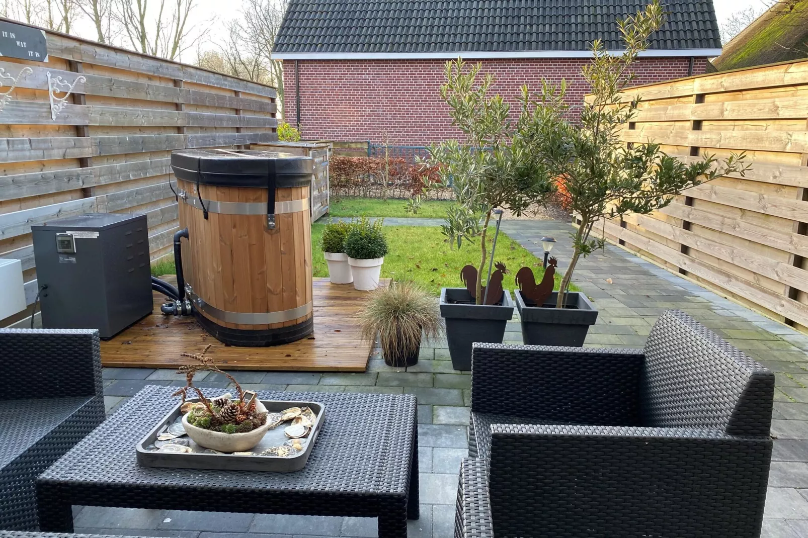 Waddenhuisjes Paesens-Jardin d'hiver