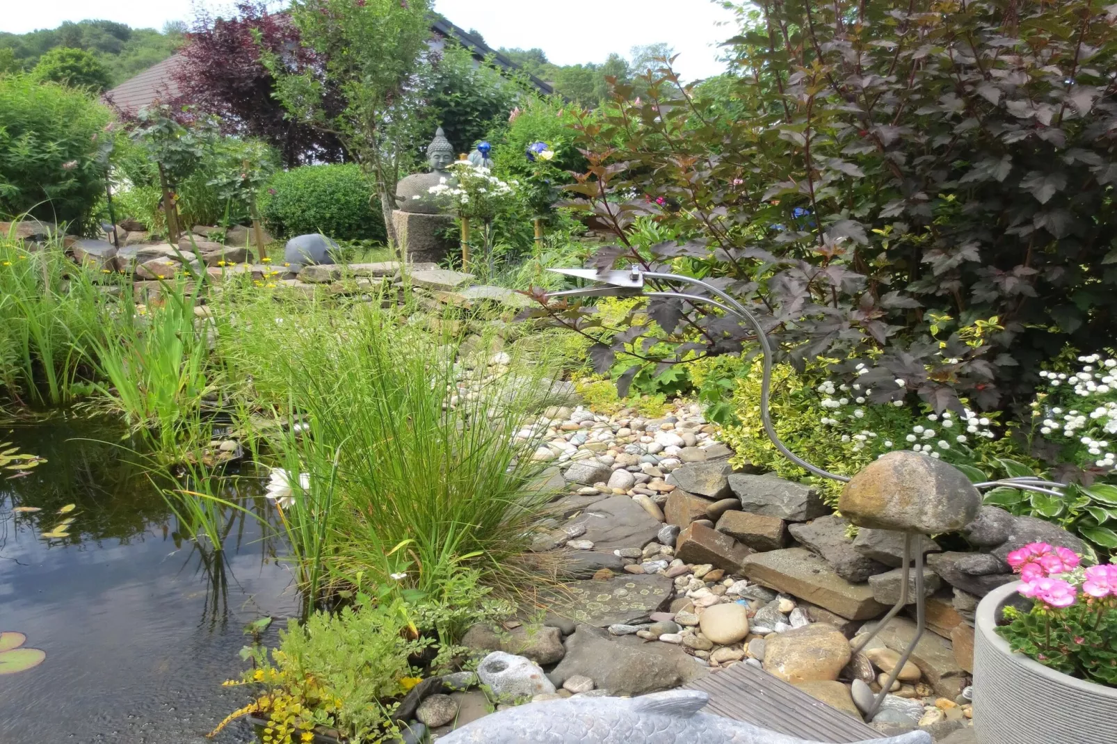 Ferienwohung Mayer in Daun-Gardens summer