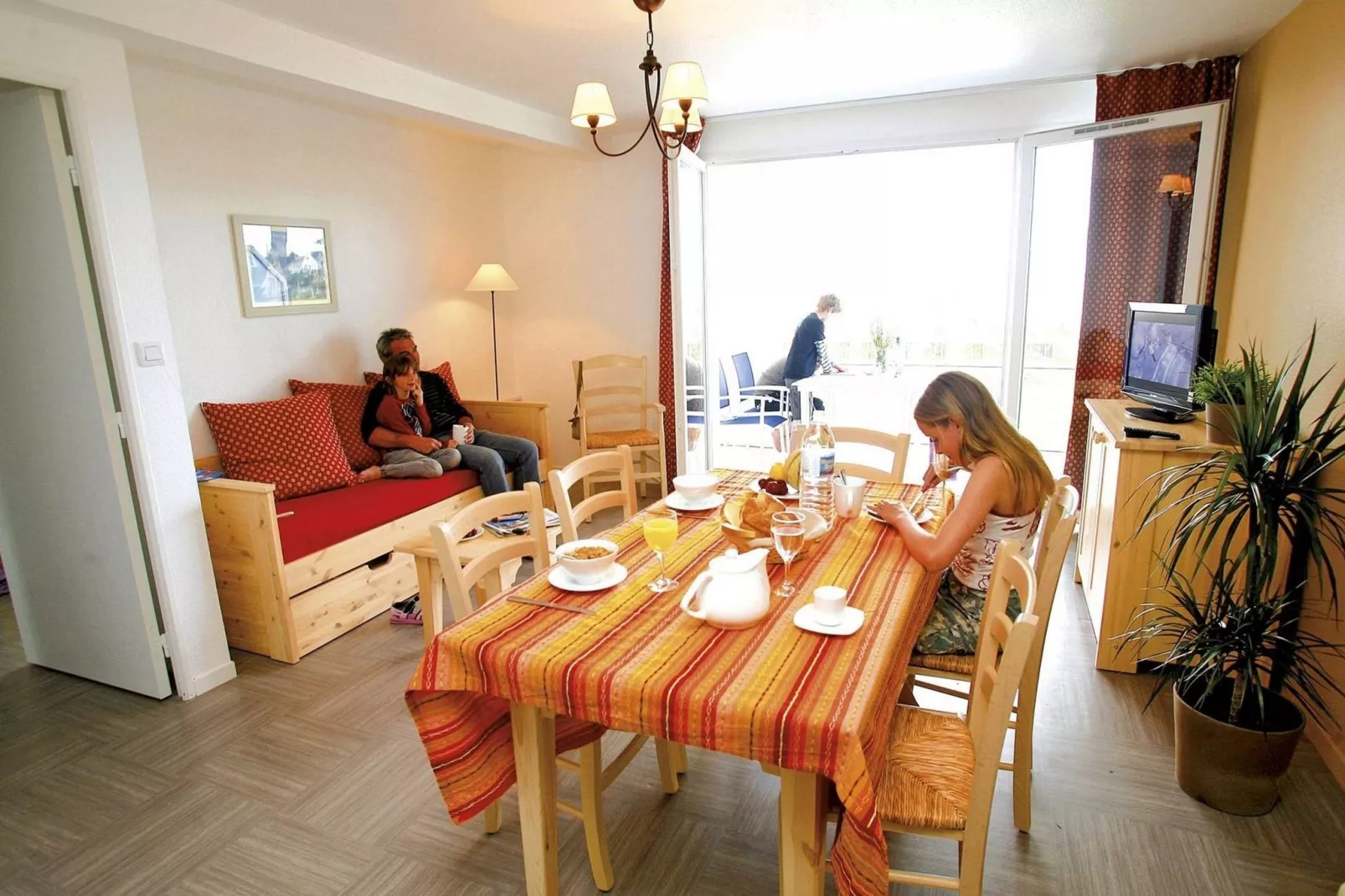 Résidence Domaine des Roches Jaunes 1-Living room