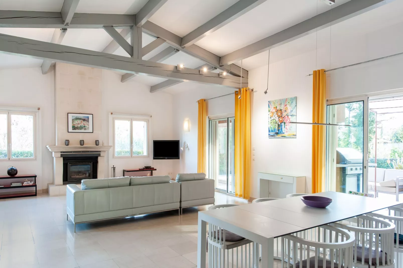 Villa Elvima-Living room