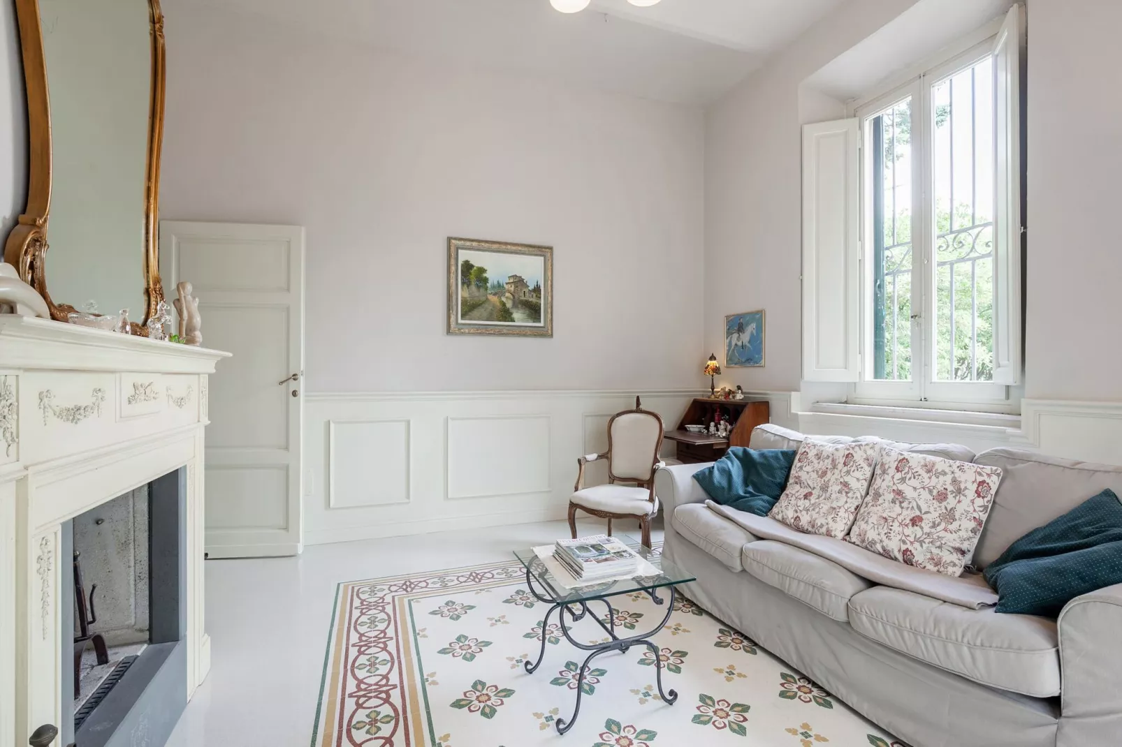 Villa Rose-Wohnzimmer