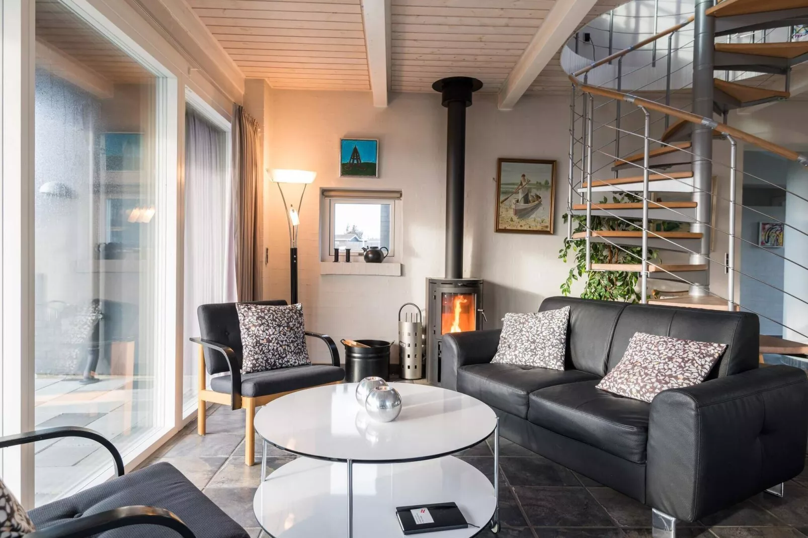Luxury Panoramic Cottage in Rindby-By Traum-Indoor