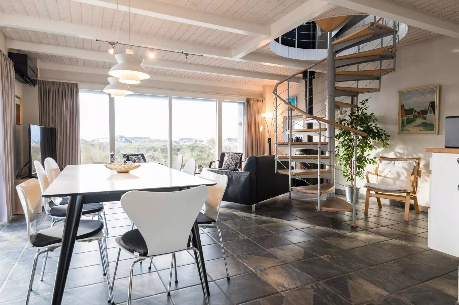 Luxury Panoramic Cottage in Rindby-By Traum-Indoor