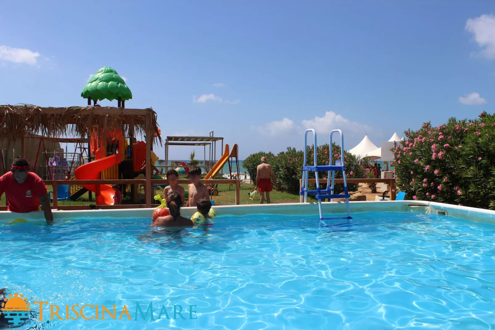 Residence Triscina Mare - Monolocale 2 vista mare frontale-Pool