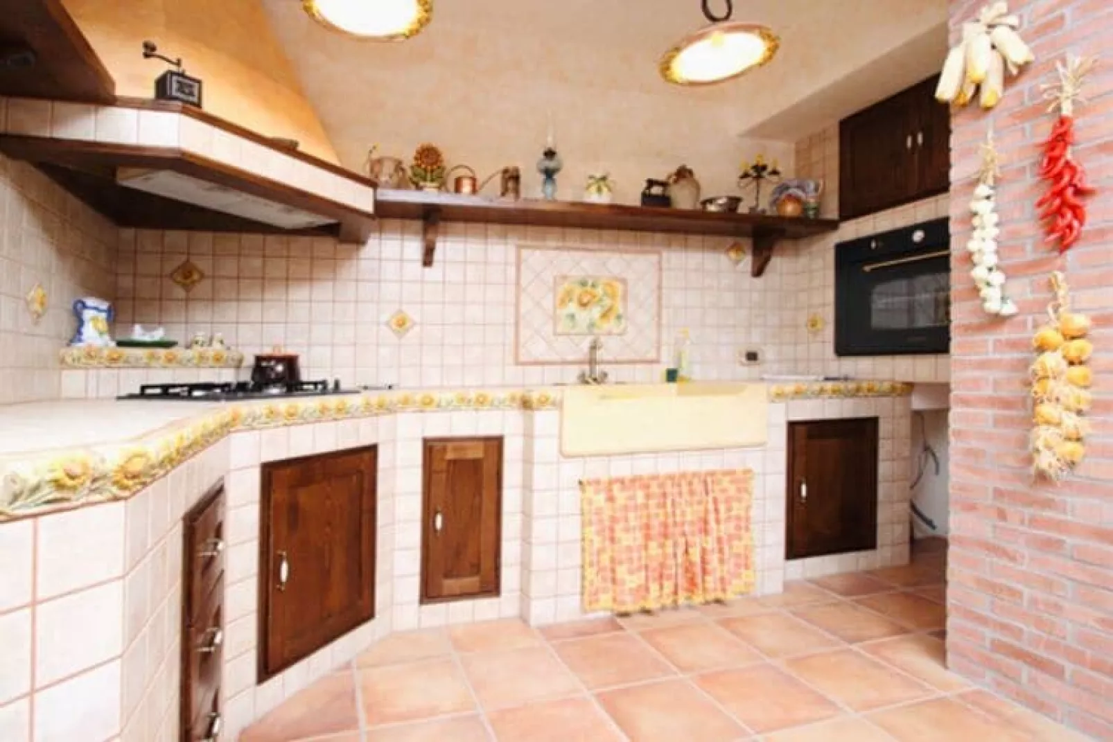 Ferienhaus Francavilla di Sicilia  Villa Uliveto-Küche
