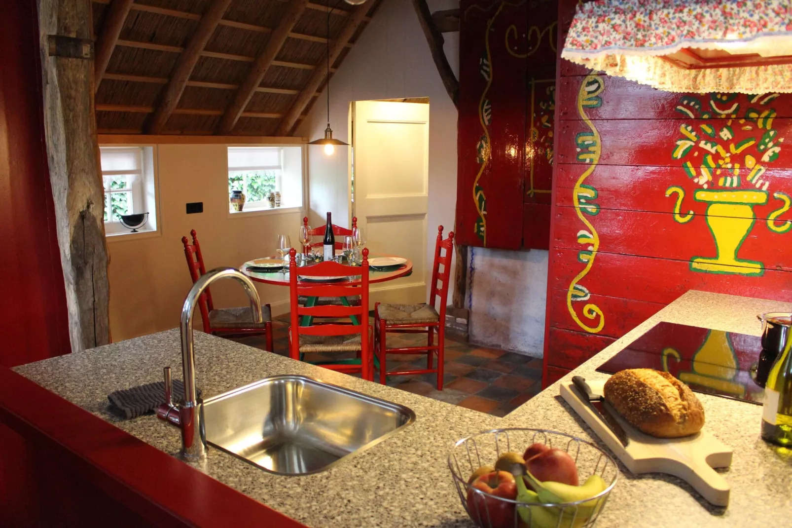 Woonboerderij in Staphorst voor 6 personen-Kitchen